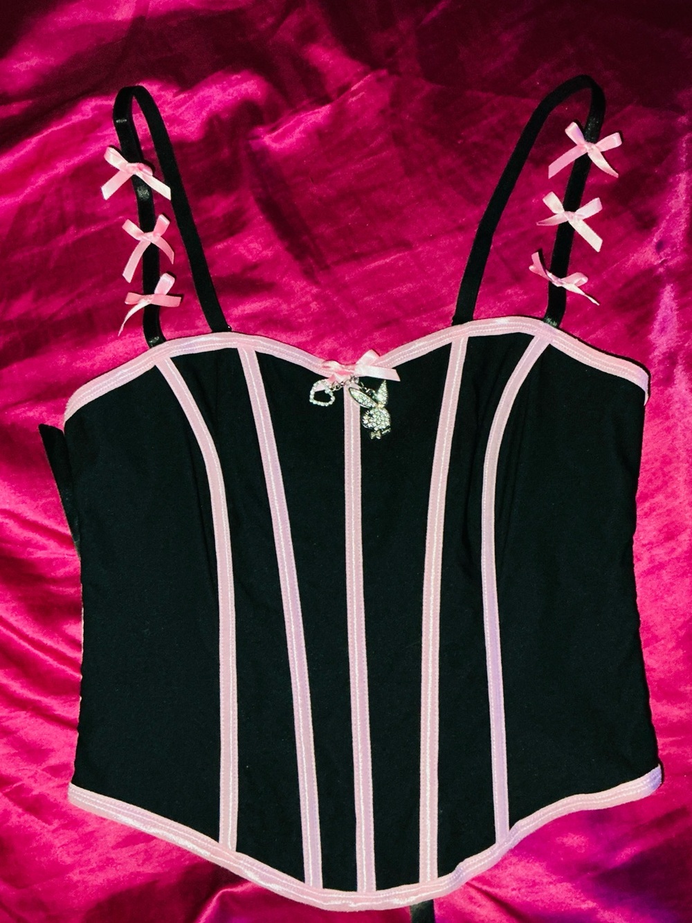 Playboy Corset🐰🩷